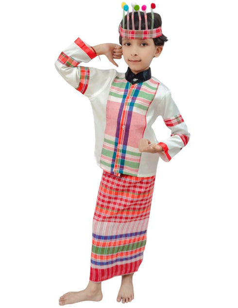 BookMyCostume Mizoram Indian Eastern State Folk Costume - Female