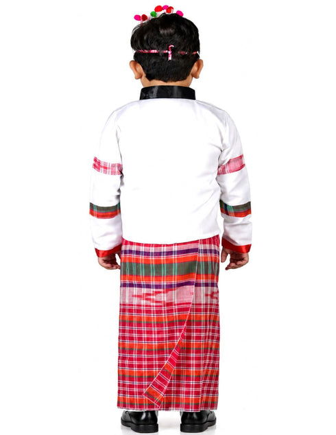 Mizoram Indian Eastern State Folk Costume - Male