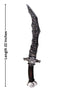 Medieval Weapon Crooked Sword Plastic Toy Kids & Adults Fancy Dress Costume Accessories