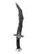 Medieval Weapon Crooked Sword Plastic Toy Kids & Adults Fancy Dress Costume Accessories