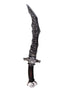 Medieval Weapon Crooked Sword Plastic Toy Kids & Adults Fancy Dress Costume Accessories