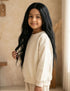 Long Black Hair Extension Wig Fancy Dress Costume Accessory