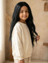 Long Black Hair Extension Wig Fancy Dress Costume Accessory
