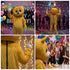 Buy Funny Yellow Prank Bear Mascot Costume For Instagram Youtube Videos Making & Events | Adults | Full Size