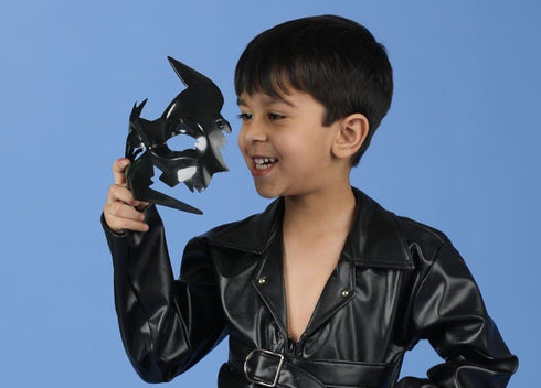 Krish Indian Bollywood Superhero Plastic Mask Kids Fancy Dress Accessories