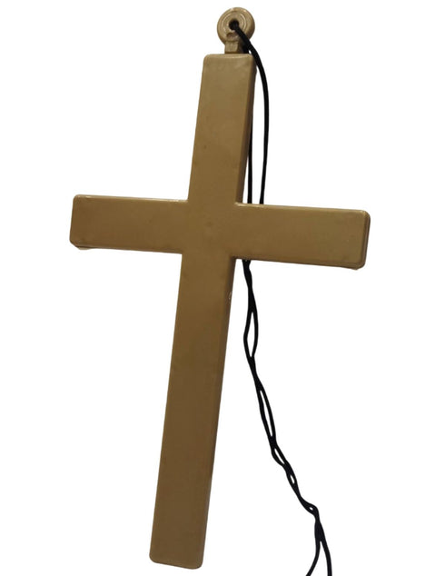 BookMyCostume Christian Jesus Cross Wall Hanging Decoration Fancy Dress Costume Accessory 21.5 Cm