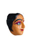 BookMyCostume Indian Aunty 70s Woman Retro Theme Female Mask Navrang Dance Fibre Face Mask for Adults Girls Girls Fancy Dress Costume Accessory