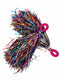 Multi color Pom Poms Cheerleader Dance Kids & Adults Costume Accessory