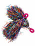 Multi color Pom Poms Cheerleader Dance Kids & Adults Costume Accessory