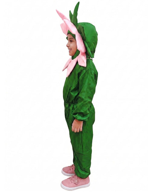 BookMyCostme Pink Flower For Kids Fancy Dress Costume