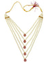 Krishna Light Pearl Jewellery Set for Kids/Janmashtami/Krishna Accessory for Kids/Infant Bal Gopal/Kanha Bal Krishna Mukut/Krishna Jewelry Set 0-8 Years