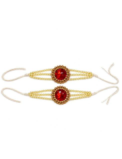 Krishna Light Pearl Jewellery Set for Kids/Janmashtami/Krishna Accessory for Kids/Infant Bal Gopal/Kanha Bal Krishna Mukut/Krishna Jewelry Set 0-8 Years