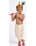 Krishna Light Pearl Jewellery Set for Kids/Janmashtami/Krishna Accessory for Kids/Infant Bal Gopal/Kanha Bal Krishna Mukut/Krishna Jewelry Set 0-8 Years