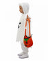 White Ghost Costume With Pumpkin Basket Combo For Kids| Halloween Dress For Boys and Girls