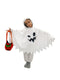 BookMyCostume White Ghost Costume With Pumpkin Basket Combo For Kids| Halloween Dress For Boys and Girls