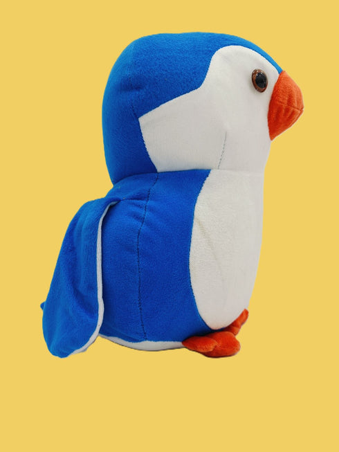 BookMyCostume Blue Penguin Soft Toy for Kids Bird | Cute Penguin Stuffed Bird Gift for Girls & Boys