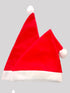 BookMyCostume Christmas Set of 2 Santa Caps Combo Adults Fancy Dress Accessory - Adults Size