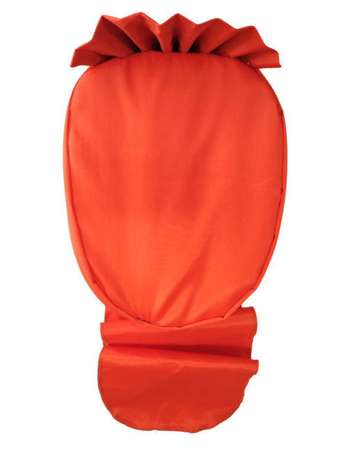 BookMyCostume Orange Traditional Pagdi Turban for Barati & Function Kids Fancy Dress Accessory