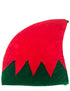 BookMyCostume Santa's Elf Cap Christmas Movie Character Kids Fancy Dress Accessories | Red & Green