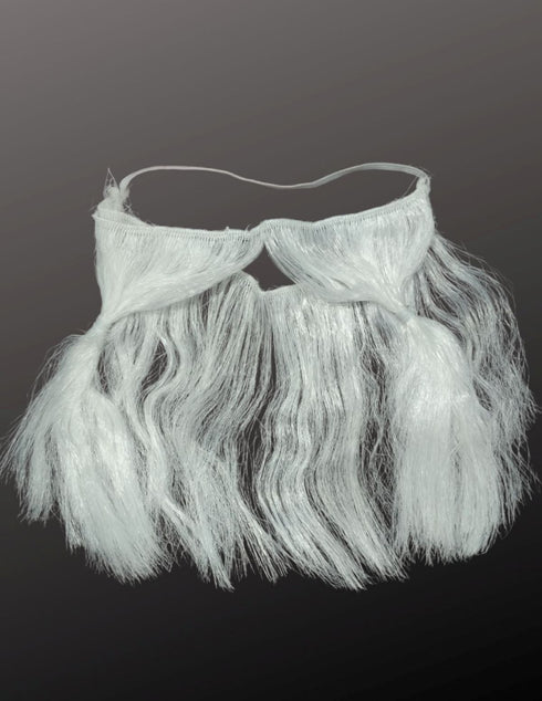 BookMyCostume Christmas Accessory Set Santa Cap and Beard for Adults Fancy Dress Accessory