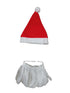 BookMyCostume Christmas Accessory Set Santa Cap and Beard for Adults Fancy Dress Accessory