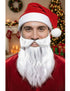 Christmas Accessory Set Santa Cap and Beard for Adults Fancy Dress Accessory
