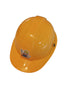 BookMyCostume Yellow Construction Worker Helmet for Kids | Civil Engineer Builder Fancy Dress Accessory for Themed Parties And Role Play