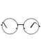 BookMyCostume Black Spects Harry Potter Glasses Bose Netaji Drama Theater Spectacles for Role Play Costume Accessory