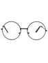 BookMyCostume Black Spects Harry Potter Glasses Bose Netaji Drama Theater Spectacles for Role Play Costume Accessory