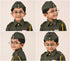 Black Spects Glasses Bose Netaji Drama Theater Spectacles for Role Play Costume Accessory