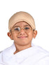 BookMyCostume Golden Spects Gandhiji Glasses Santa Claus Scholar Drama Theater Spectacles for Role Play Costume Accessory | Kids