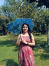 BookMyCostume Net Parasol Umbrella with Embroidery – Kids & Adults Costume Accessories for Photoshoots, Decorations & Special Occasions