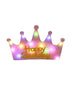 BookMyCostume Assorted Glowing LED Happy Birthday Headband Crown Accessories for Girls – 3 Modes Changing Lights, Sparkly Birthday Crown with Adjustable Size for Party and Celebration