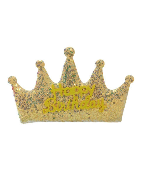 BookMyCostume Assorted Glowing LED Happy Birthday Headband Crown Accessories for Girls – 3 Modes Changing Lights, Sparkly Birthday Crown with Adjustable Size for Party and Celebration