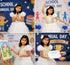 White & Golden Sequin Western Dance Costume for Girls | Stylish Top with Frill Sleeves & White Fluffy Skirt | Party Wear & Western Dance Costume for Kids