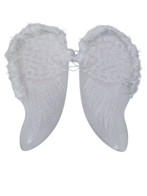 White Fairy Angel & Butterfly Wings for Kids | Fancy Dress Costume Accessory for Girls | Fairy Wings for Girls for Theme Parties, Stage Shows & School Functions