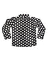 Black Polka Dots Shirt with Black Shining Pant | Retro Theme Kids Fancy Dress Costume | Stylish Dress for Dance, Fancy Dress