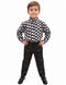 Black Polka Dots Shirt with Black Shining Pant | Retro Theme Kids Fancy Dress Costume | Stylish Dress for Dance, Fancy Dress