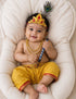 Krishna Accessories Set for Baby Boy – 4 Pc Krishna Dress Set For Kids| Janmashtami Fancy Dress Costume for Kids | 0-6 Years