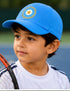 Blue Cricket Cap for Kids & Adults – Sports Cap with Velcro Strap & Embroidered Cricket-Inspired Logo