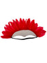 BookMyCostume Carnival Feather Headpiece – Red Feather and Sequin Crown, Costume Accessory for Kids and Adults, Party, Festival, Dance Accessory