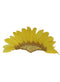 BookMyCostume Carnival Feather Headpiece – Yellow Feather and Sequin Crown, Costume Accessory for Kids and Adults, Party, Festival, Dance Accessory