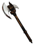 Plastic Dragon Battle Axe Prop for Kids & Adults | Fantasy Weapon Inspired by Parshuram Axe | Medieval Cosplay & Fancy Dress Accessory | Lightweight Plastic Double-Blade Toy