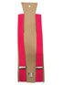 BookMyCostume Adjustable Elastic Y-Back Style Unisex Pink Suspender for Kids & Adults – Fancy Dress Costume Accessory with Strong Metal Clips