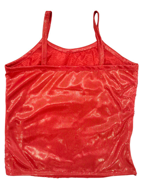 BookMyCostume Red LED Light Skirt with Matching Sequin Top for Girls (4–7 Years) – Multicolor Light-Up Tutu Dress Set with Built-in Battery | Fancy Dress & Dance Costume