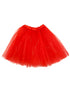 BookMyCostume Red LED Light Skirt with Matching Sequin Top for Girls (4–7 Years) – Multicolor Light-Up Tutu Dress Set with Built-in Battery | Fancy Dress & Dance Costume