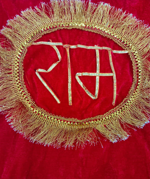 BookMyCostume Vanar Sena Costume for Kids – Red Top & Shorts with Hanuman Face Mask & Tail | Hanuman Getup for Kids Fancy Dress Outfit for Annual Functions & Mythological Themes