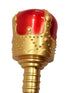 BookMyCostume Royal King Crown/Taj & Scepter Set for Kids  Fancy Dress Accessories with Metallic Finish for Halloween, Cosplay & Themed Events | Free Size