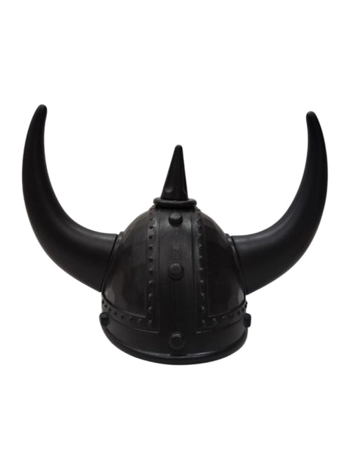 BookMyCostume Viking Warrior Helmet for Kids & Adults – Medieval Plastic Horned Cap with Removable Horns | Fancy Dress, Cosplay & Theme Party Accessory