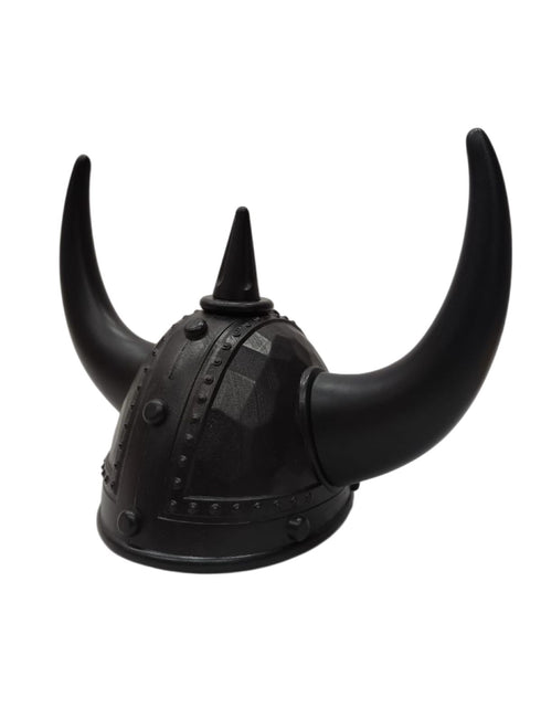 BookMyCostume Viking Warrior Helmet for Kids & Adults – Medieval Plastic Horned Cap with Removable Horns | Fancy Dress, Cosplay & Theme Party Accessory